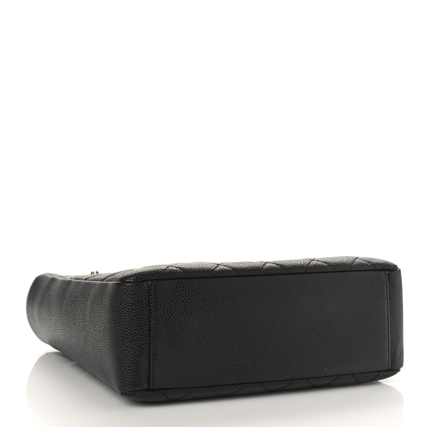 Chanel Caviar Quilted Petit Shopping Tote PST Black 4 of 9