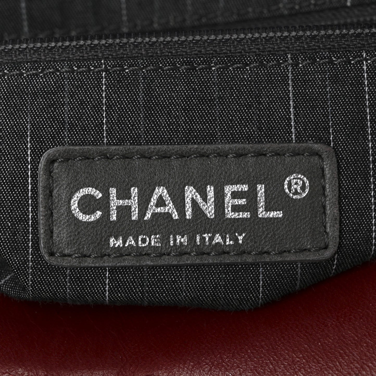 Lambskin Large In and Out Tote  Red