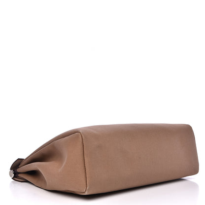 Hermes Toile Vache Hunter Herbag 39 GM Etoupe Ebene 4 of 14
