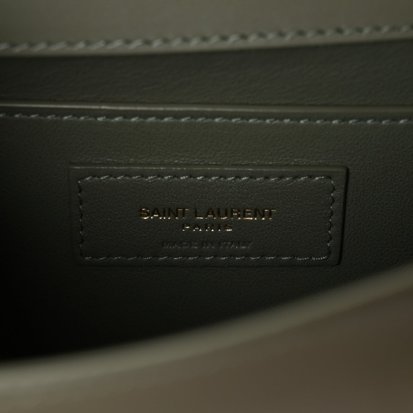 Smooth Calfskin Small Manhattan Shoulder Bag Light Green
