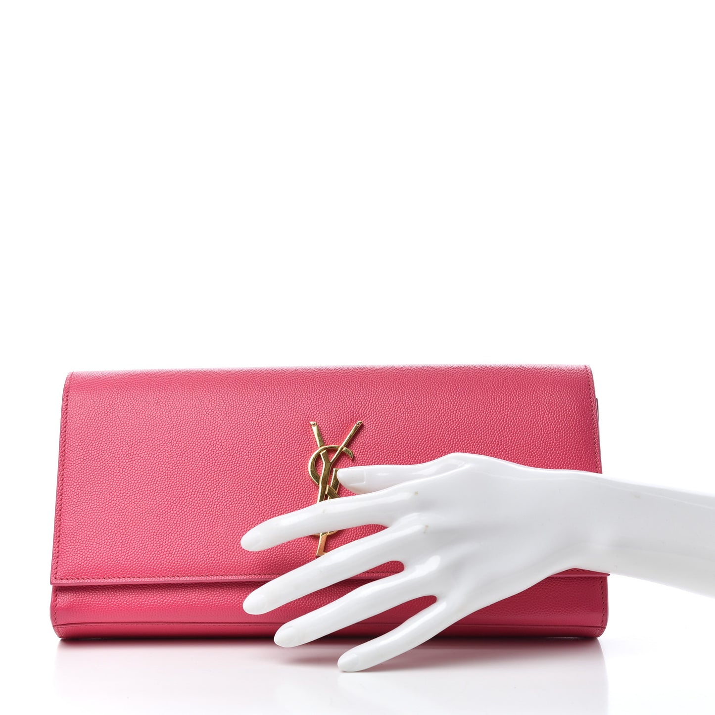 Grain De Poudre Classic Monogram Kate Clutch Lipstick Fuchsia