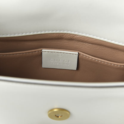 Gucci Nappa Pearl Studded Mini Queen Margaret Broadway Shoulder Bag Mystic White 8 of 11