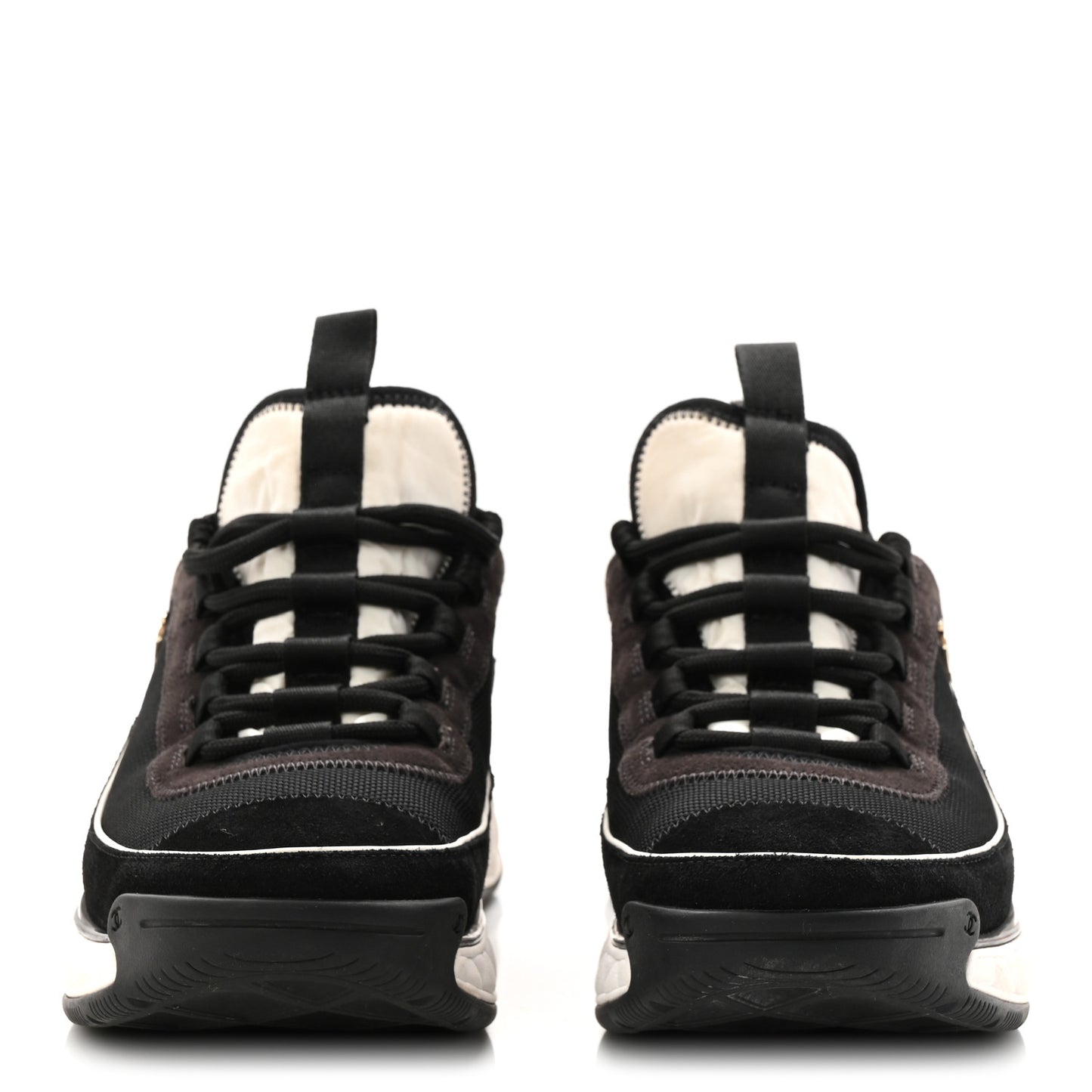 Fabric Suede CC Sneakers 39 Black