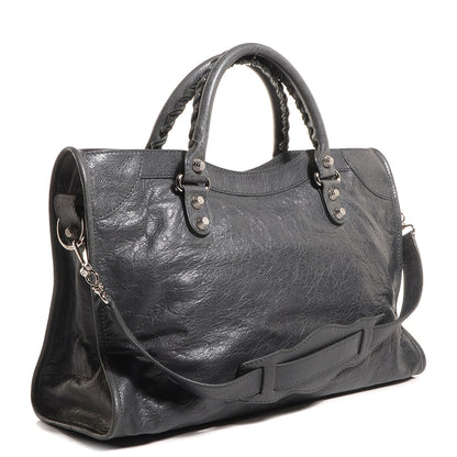 Balenciaga Agneau Giant 12 Silver Hardware City Gris Tarmac 3 of 12