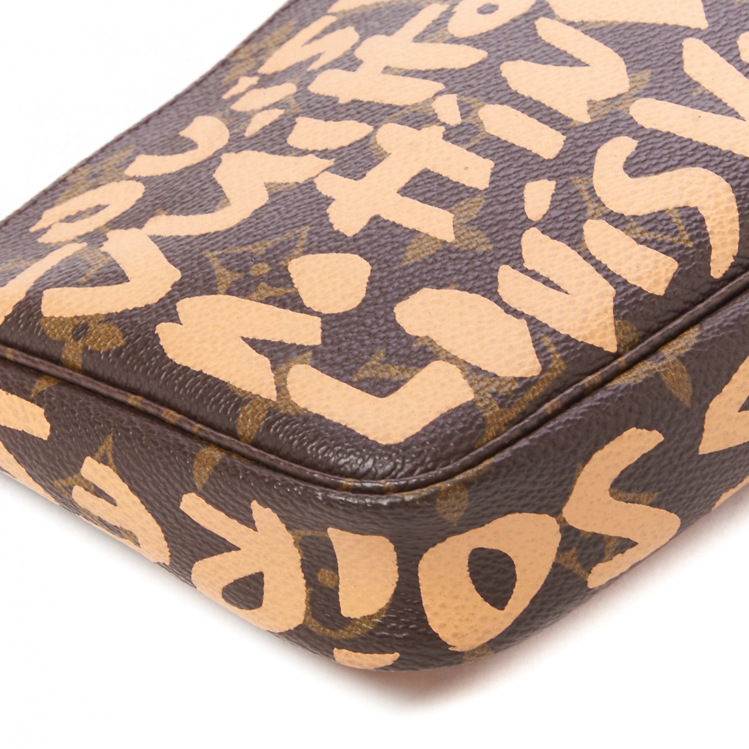 Louis Vuitton Monogram Graffiti Pochette Accessories Peach 6 of 8