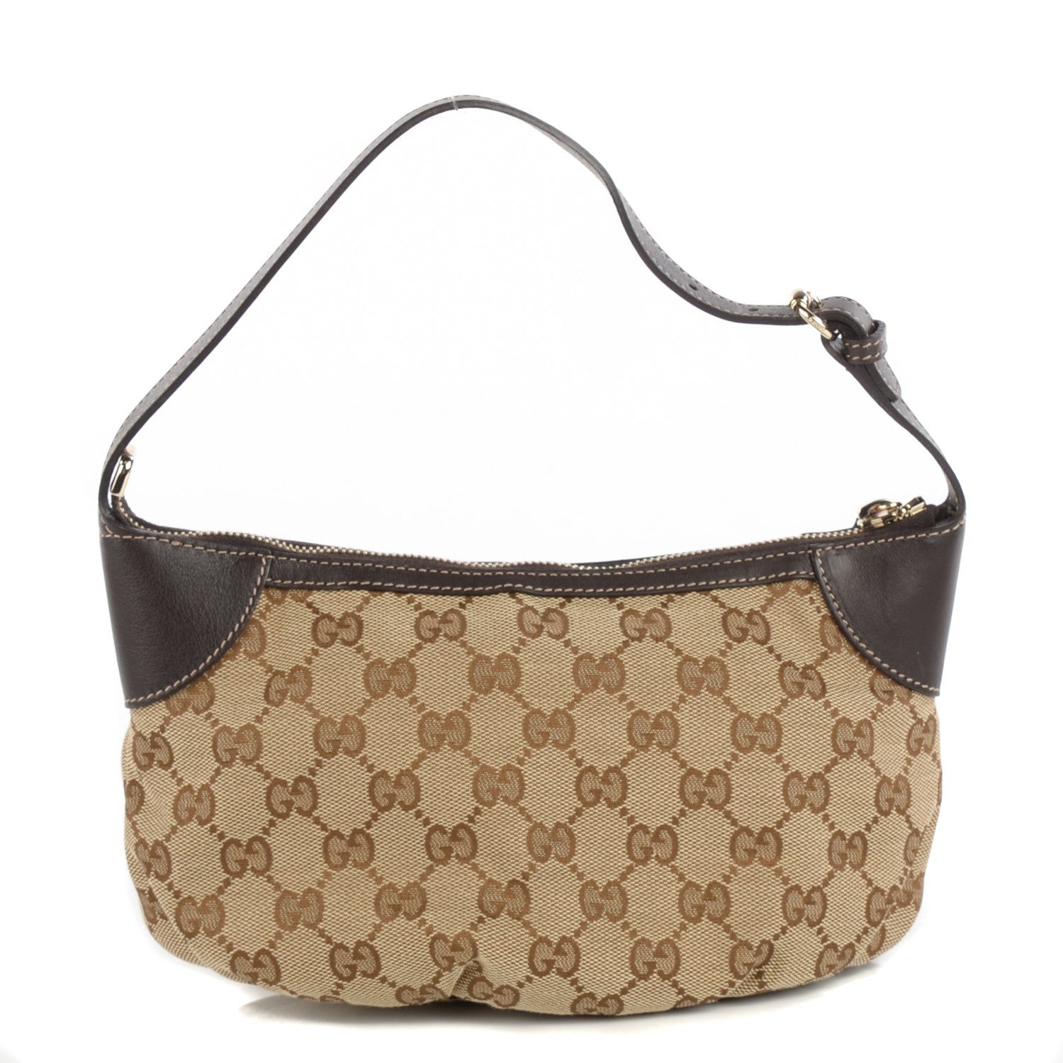 Gucci Monogram Cosmetic Case Brown 1 of 7