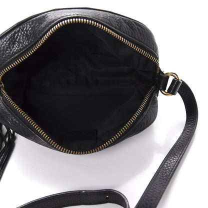Gucci Pebbled Calfskin Mini Soho Disco Bag Black 5 of 12