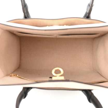 Louis Vuitton Calfskin Monogram On My Side MM Laurier Green Toffee Latte Beige 5 of 10