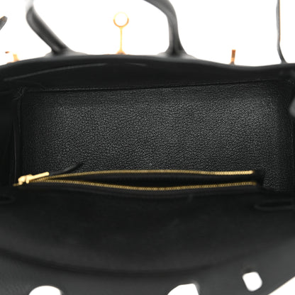 Hermes Togo Birkin 25 Black 5 of 12