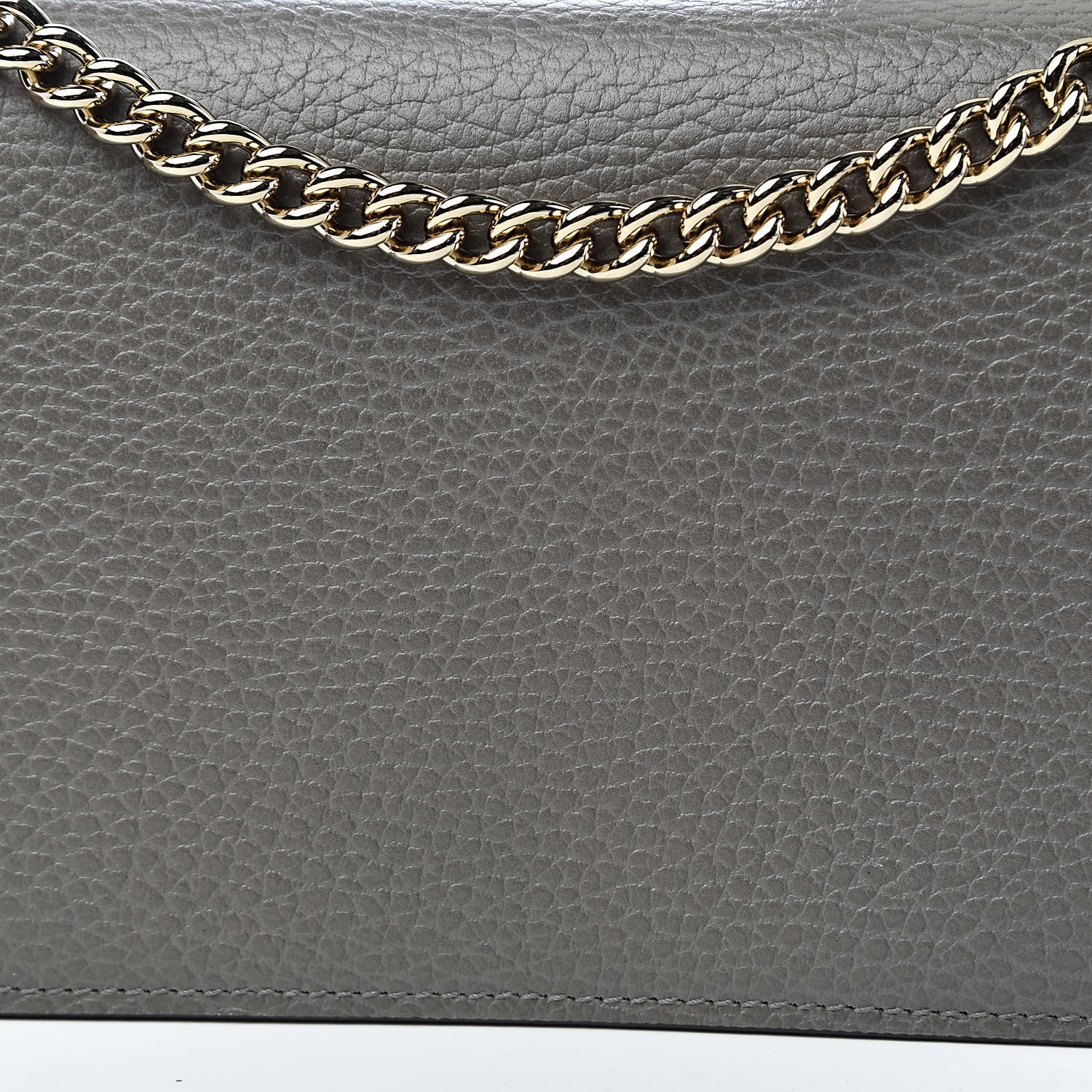 Gucci Dollar Calfskin Medium Betty Chain Wallet Loess 10 of 11