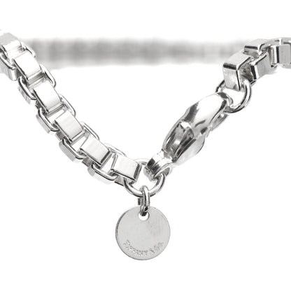 Tiffany Sterling Silver 4mm Venetian Link Bracelet 4 of 4