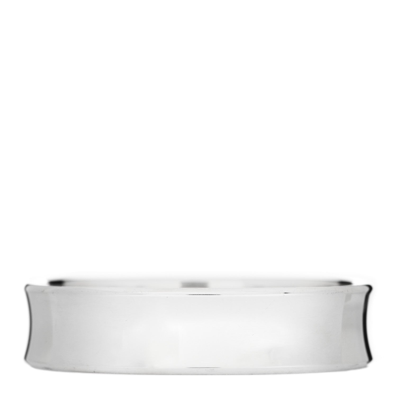 Tiffany Sterling Silver 1837 Cushion Bangle Bracelet 2 of 4