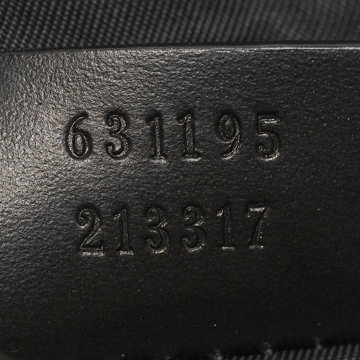 Gucci Techno Canvas Selleria Calfskin Web Small Flat Messenger Bag Black 7 of 10