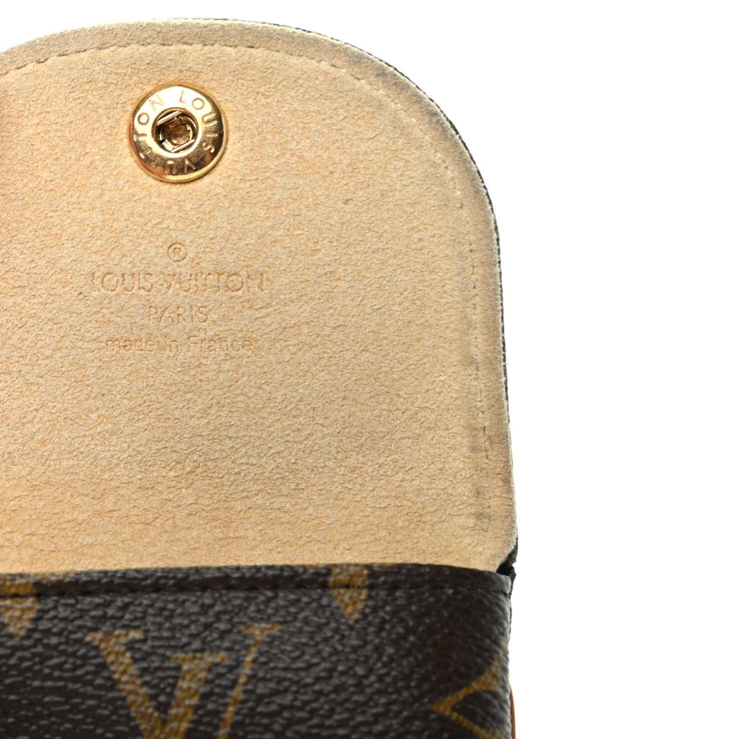 Louis Vuitton Monogram Cell Phone Case w/ Chain 6 of 10