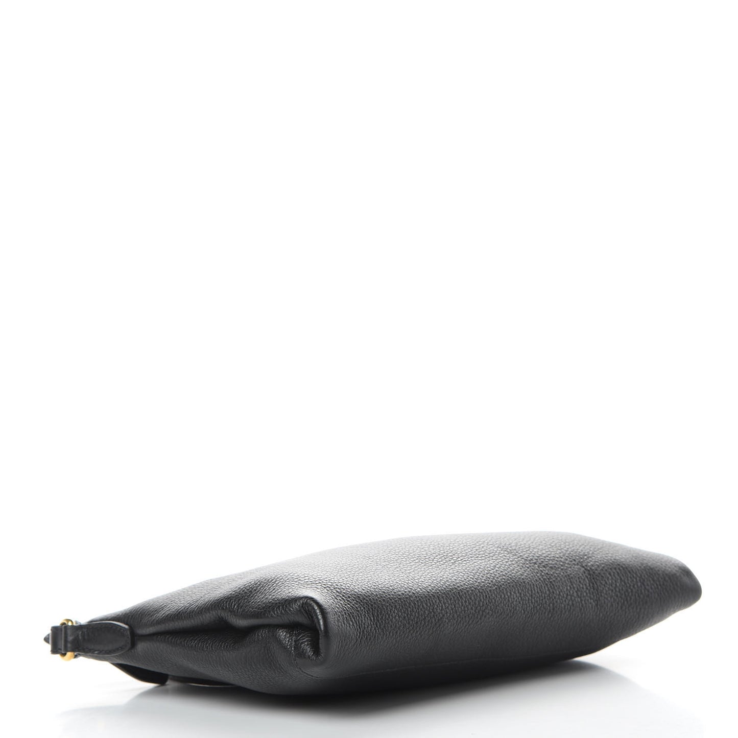 Vitello Daino Crossbody Bag Black