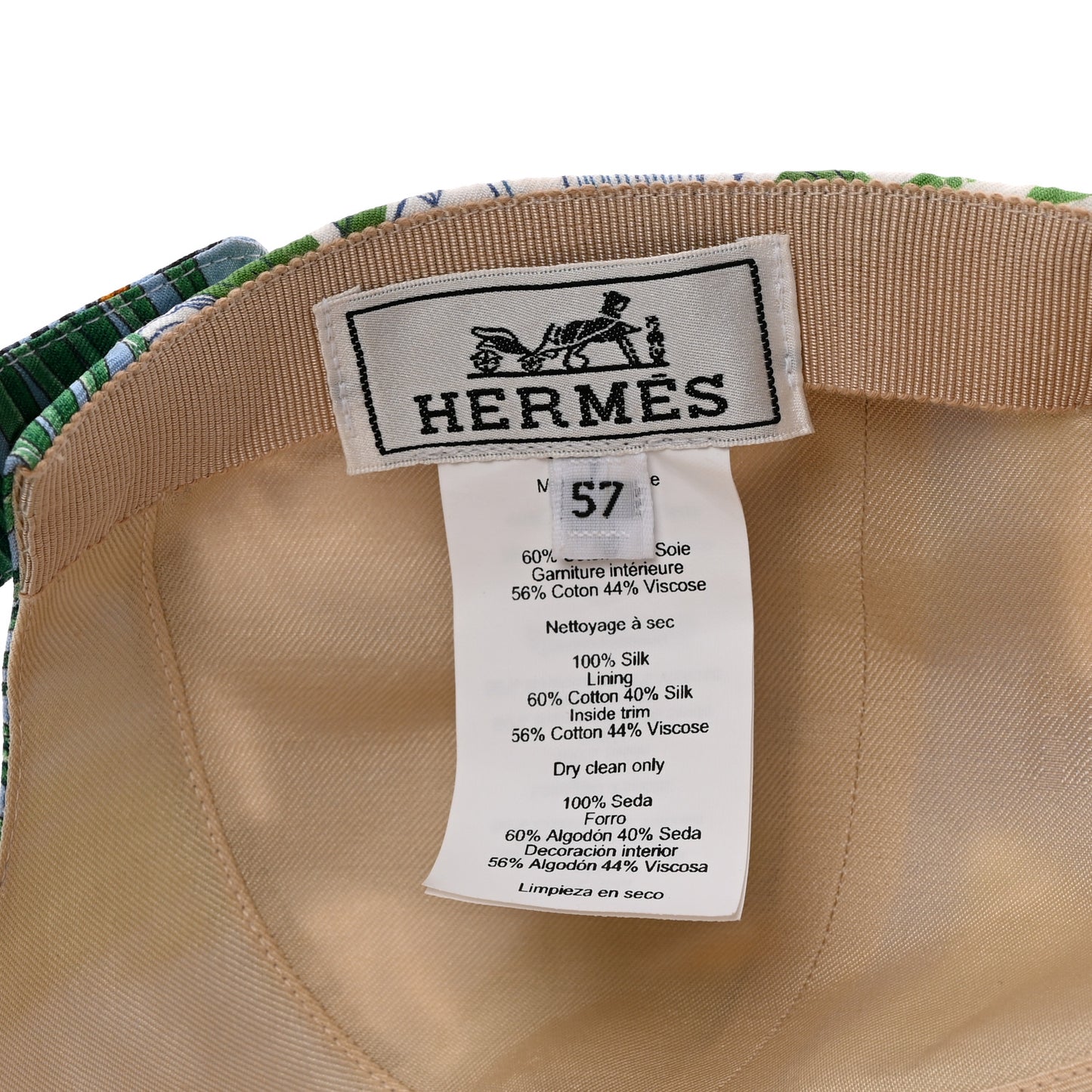 Silk Davis Patchwork Cap 57
