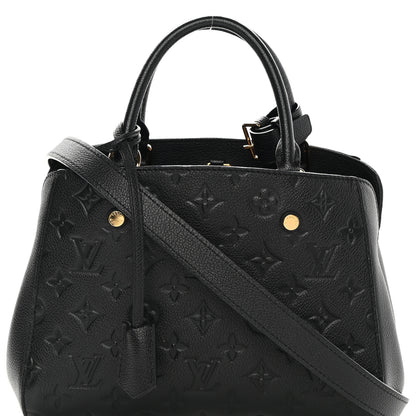 Louis Vuitton Empreinte Montaigne BB Black 8 of 10