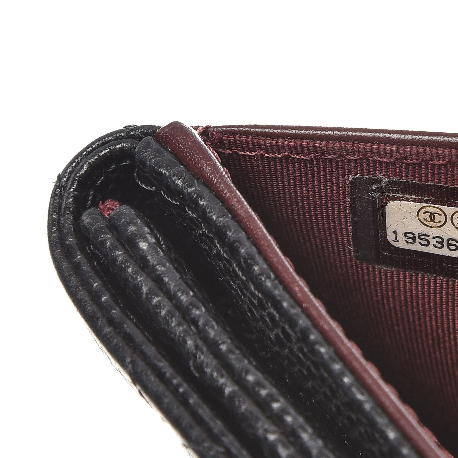 Chanel Caviar Quilted Compact French Flap Wallet Black 8 of 10