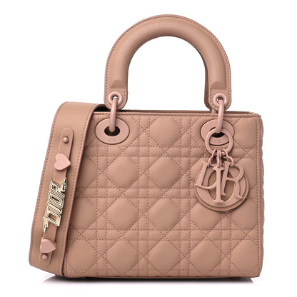 Christian Dior Ultra Matte Calfskin Cannage Small My ABCDior Lady Dior Beige 1 of 8