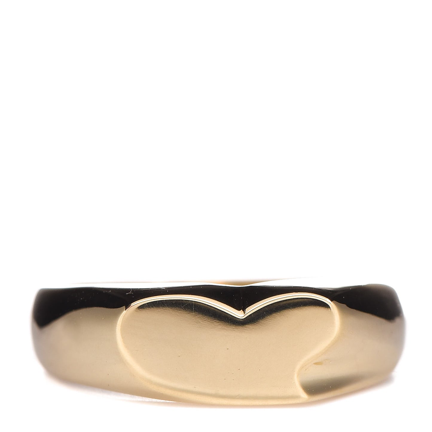 18K Yellow Gold Elsa Peretti Heart Ring 54 6.75