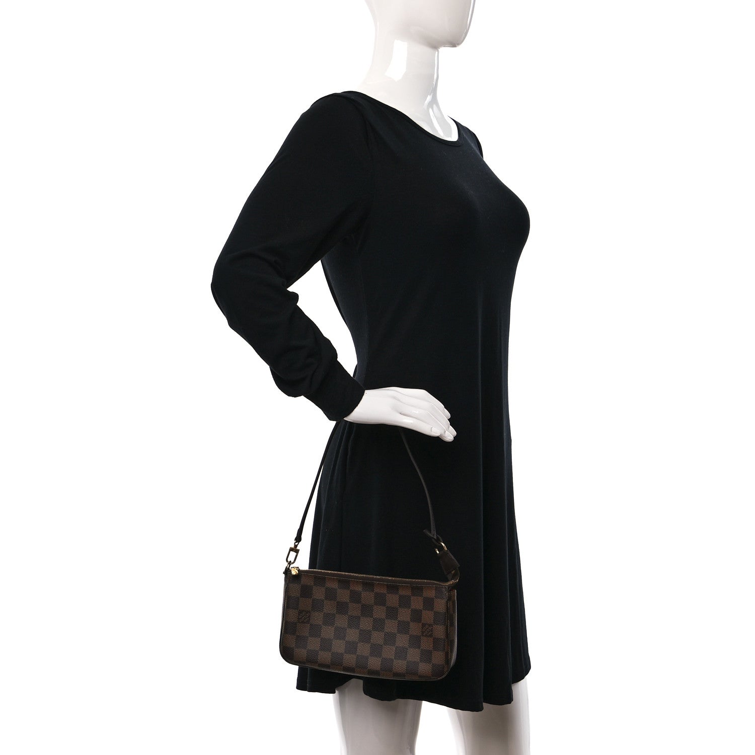 Louis Vuitton Damier Ebene Pochette Accessories NM 2 of 11