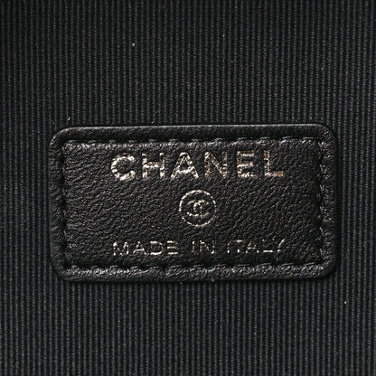 Chanel Patent Quilted Mini Pick Me Up Vanity Case Black 6 of 11