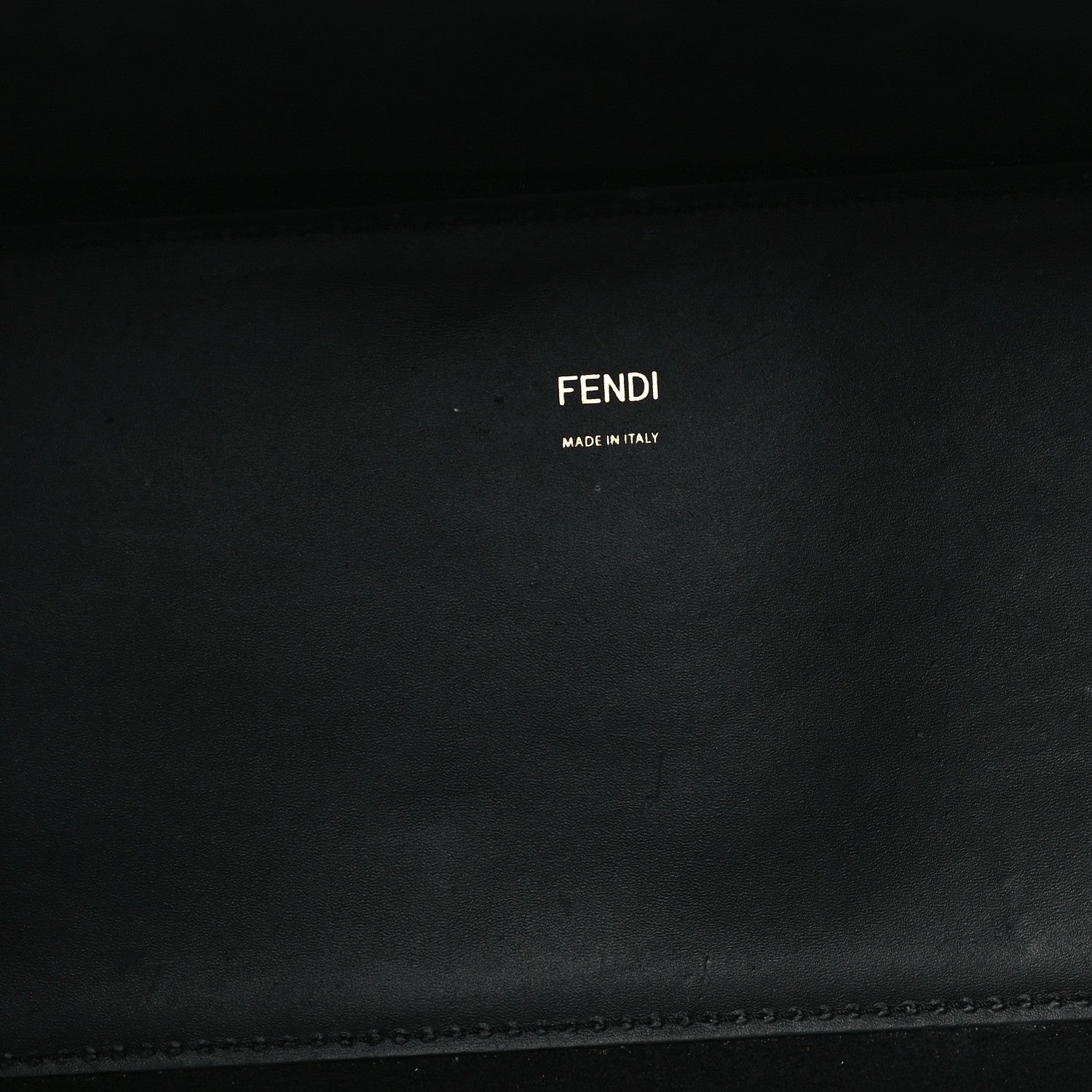 Fendi Vitello King Plexiglass Medium Fendi Sunshine Shopper Tote Black 6 of 11