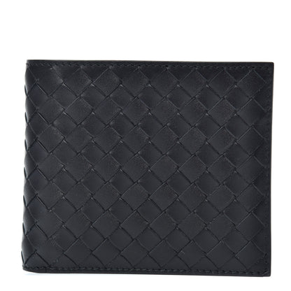 Bottega Veneta Nappa Intrecciato Bi-Fold Wallet Black 1 of 7