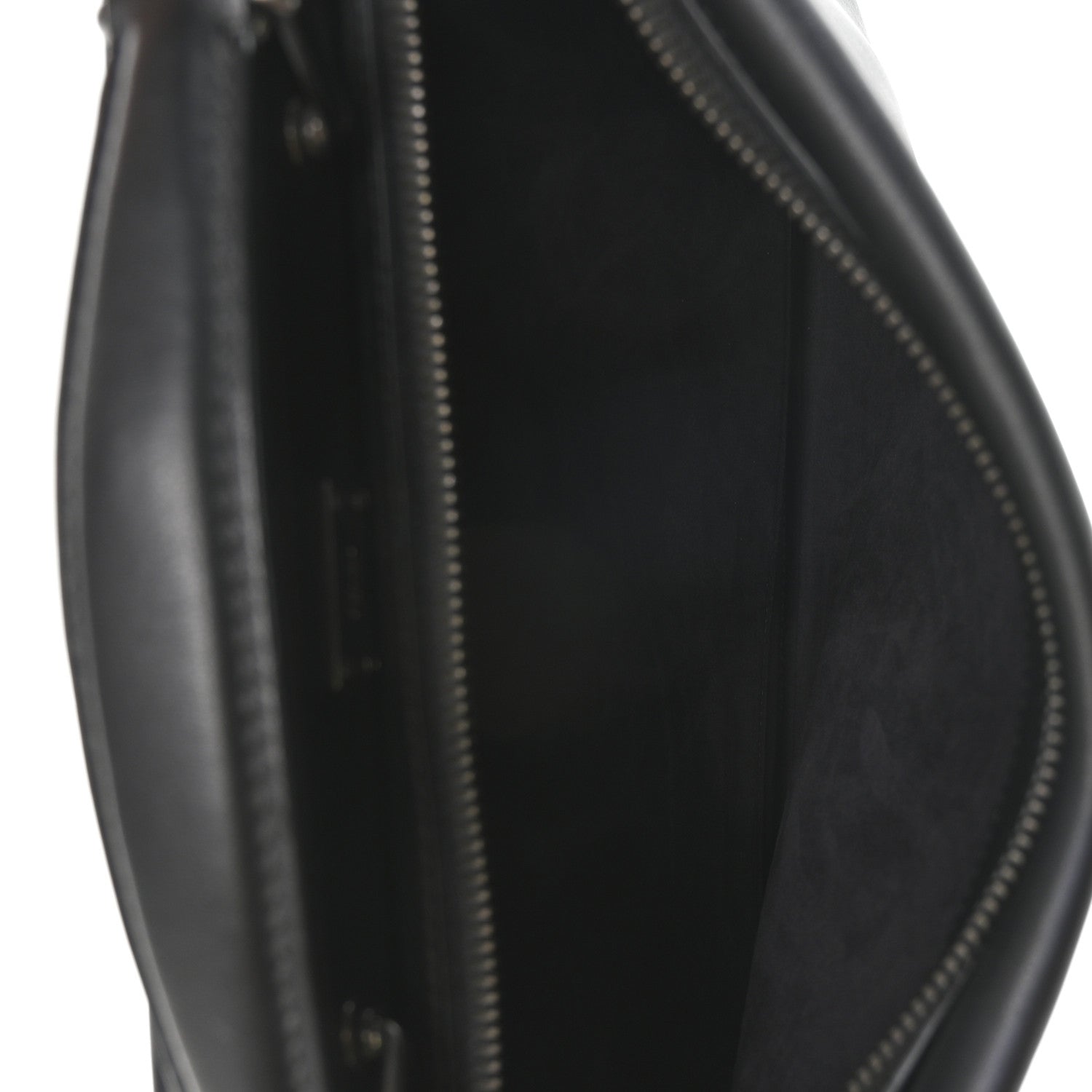 Fendi Vitello Grace FF 1974 Embossed Large Peekaboo Iconic Fit Satchel Black 5 of 9