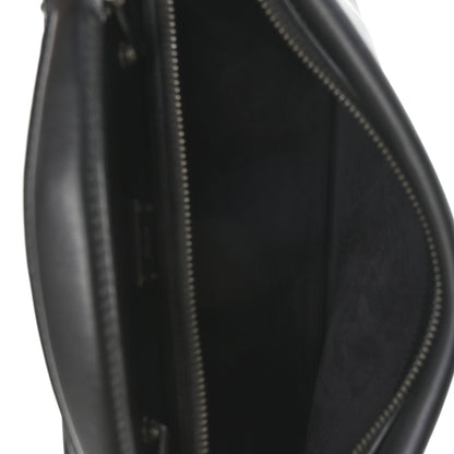 Fendi Vitello Grace FF 1974 Embossed Large Peekaboo Iconic Fit Satchel Black 5 of 9