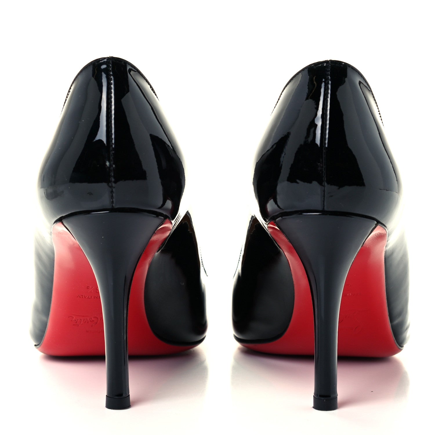 Christian Louboutin Patent 85 Pumps 38.5 Black 6 of 10