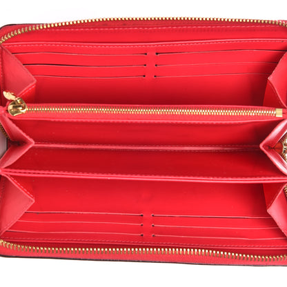 Louis Vuitton Vernis Zippy Wallet Hot Pink 5 of 14