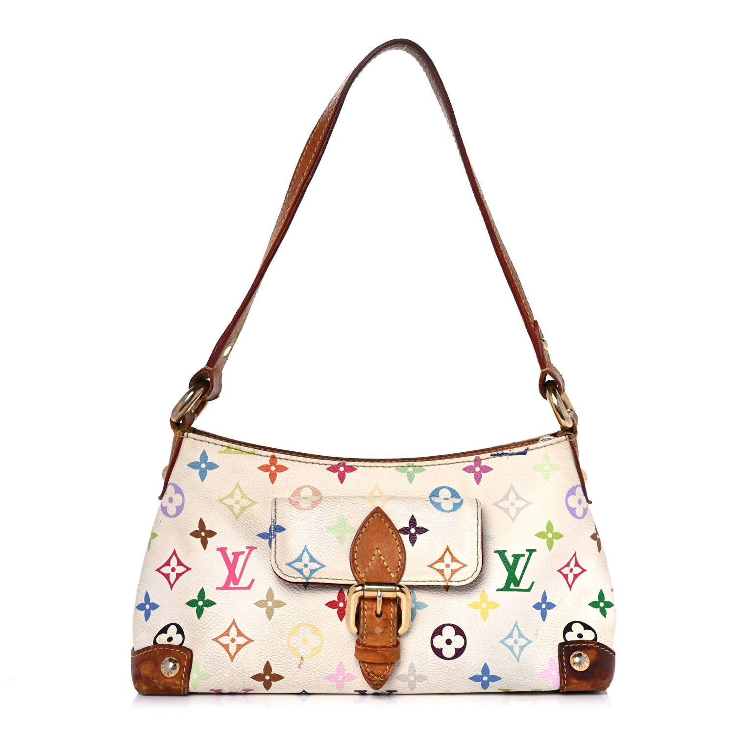 Louis Vuitton Monogram Multicolor Eliza White 1 of 12