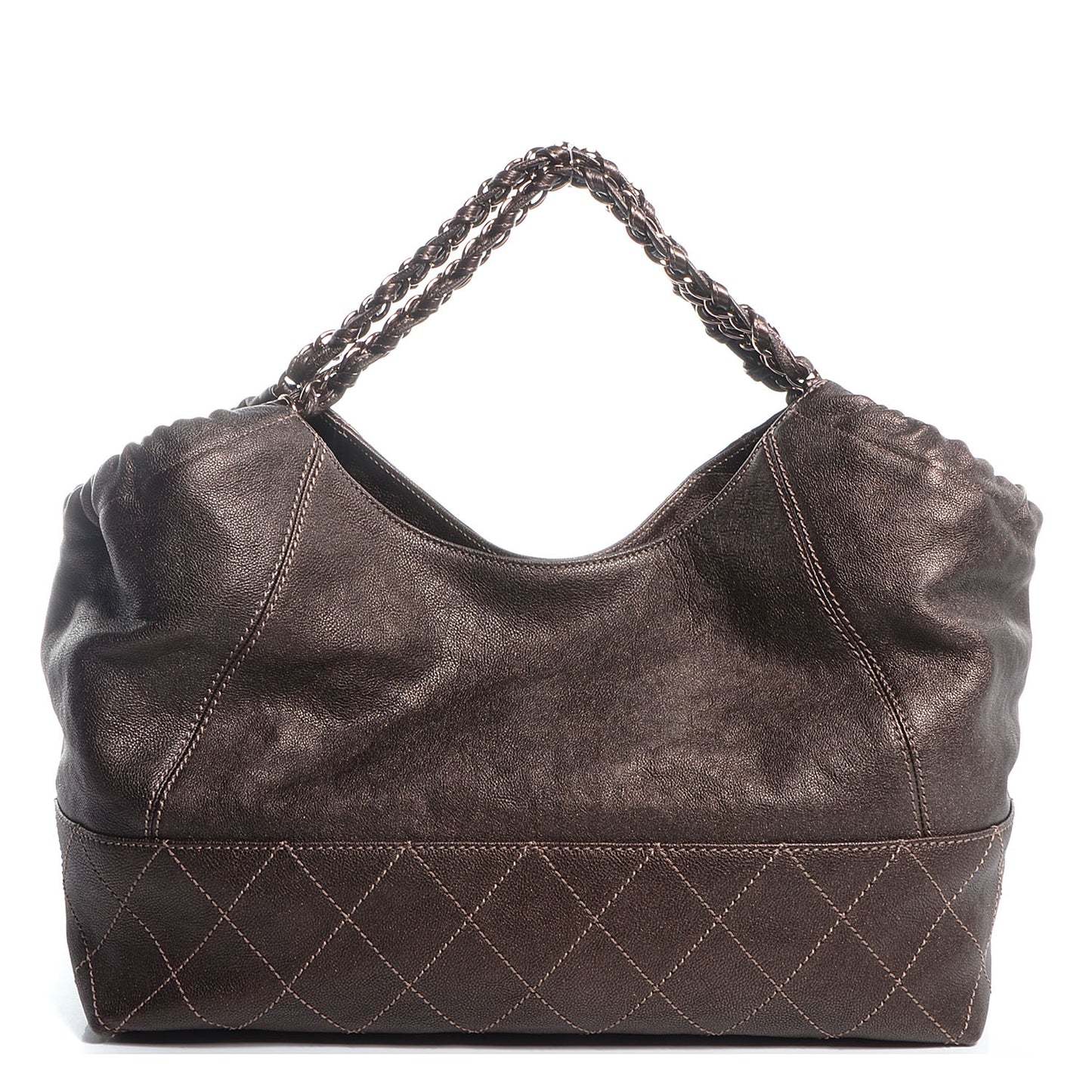 Calfskin Baby Coco Cabas Bronze