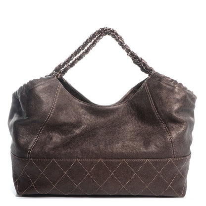 Chanel Calfskin Baby Coco Cabas Bronze 1 of 8
