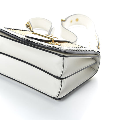 Prada City Calf Raffia Saffiano Cahier Bag Naturale White 9 of 9