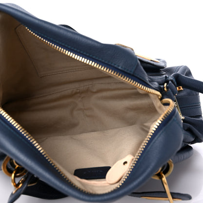 Chloe Calfskin Medium PARATY Navy 4 of 11