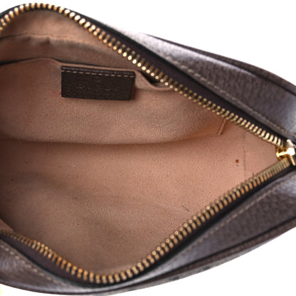 Gucci GG Supreme Monogram Web Mini Ophidia Shoulder Bag Brown 5 of 9