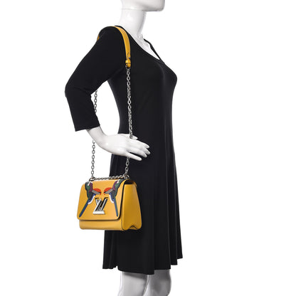 Louis Vuitton Epi Early Bird Twist Shoulder Bag MM Jonquille 2 of 11