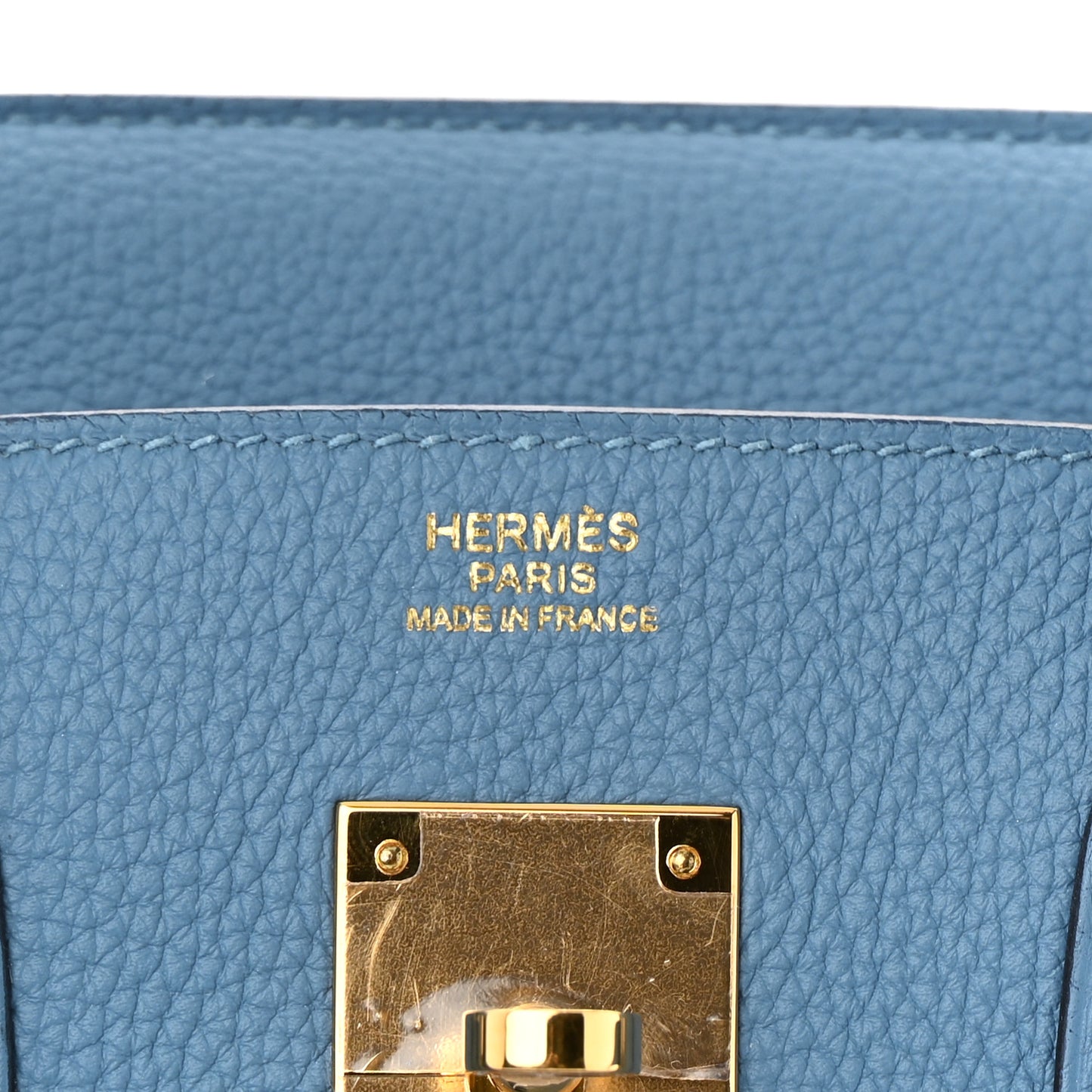 Togo BIRKIN 30 Bleu Azur
