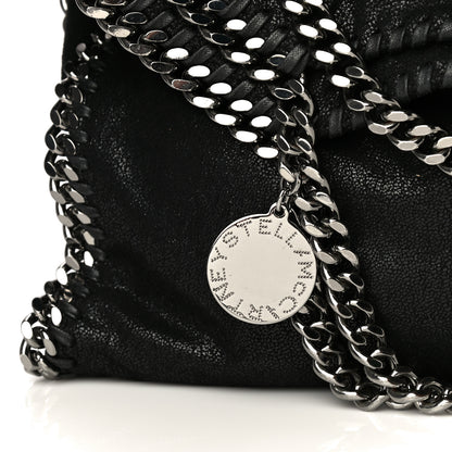 Stella McCartney Shaggy Deer Falabella Fold Over Tote Black 7 of 11