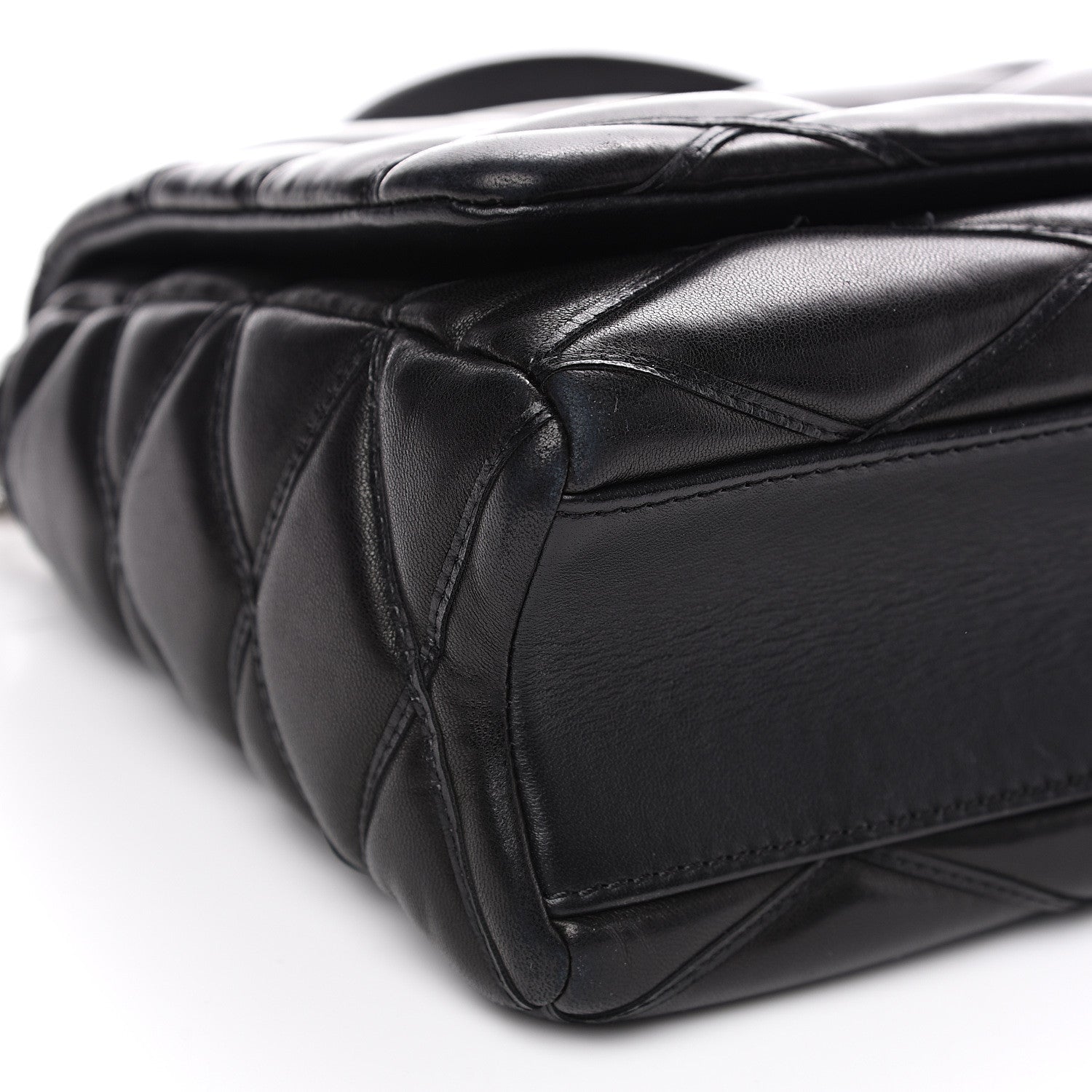 Louis Vuitton Lambskin Malletage GO-14 MM Black 11 of 13