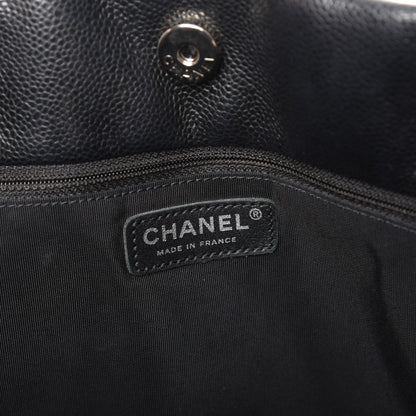 Chanel Soft Caviar Large Timeless CC Shopping Tote Black 6 of 7