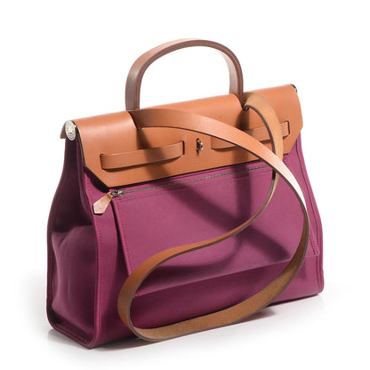 Hermes Toile Herbag Zip PM 31 Tosca 3 of 8