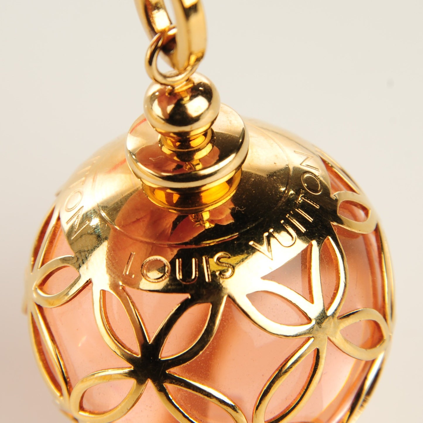 Ice Ball Key Holder Charm