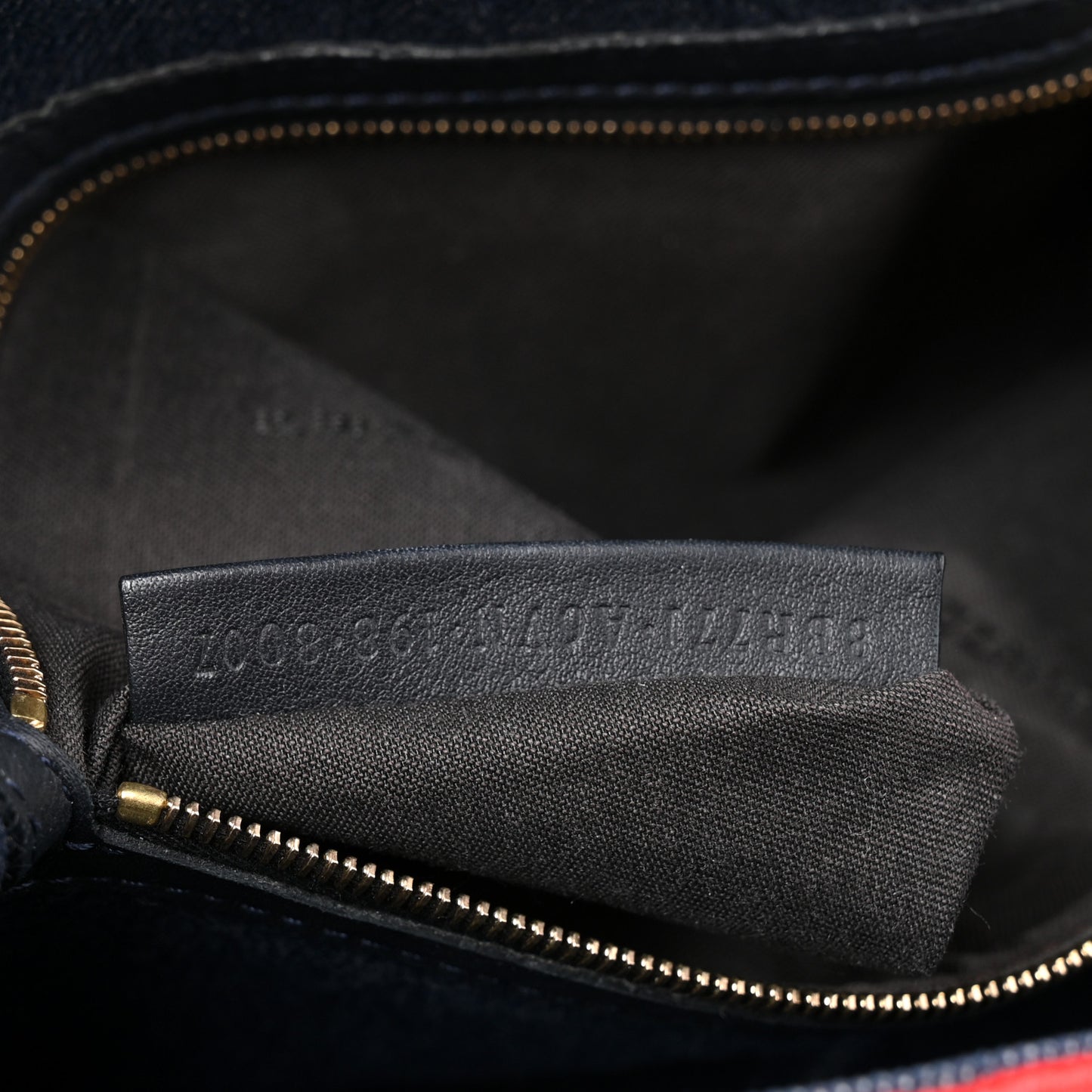 Denim Large Baguette Blue Rosso