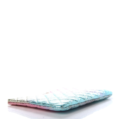 Chanel Metallic Goatskin Quilted Medium 2.55 Reissue Cosmetic Case Multicolor 4 of 8