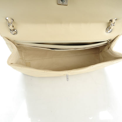 Chanel Calfskin Quilted In the Business Flap Bag Beige Clair 5 of 8
