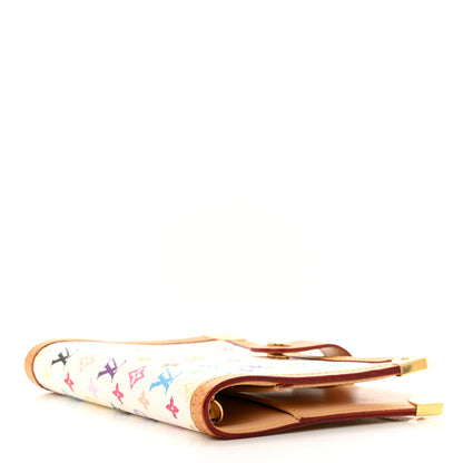 Louis Vuitton Monogram Multicolor Small Ring Agenda Cover White 4 of 7