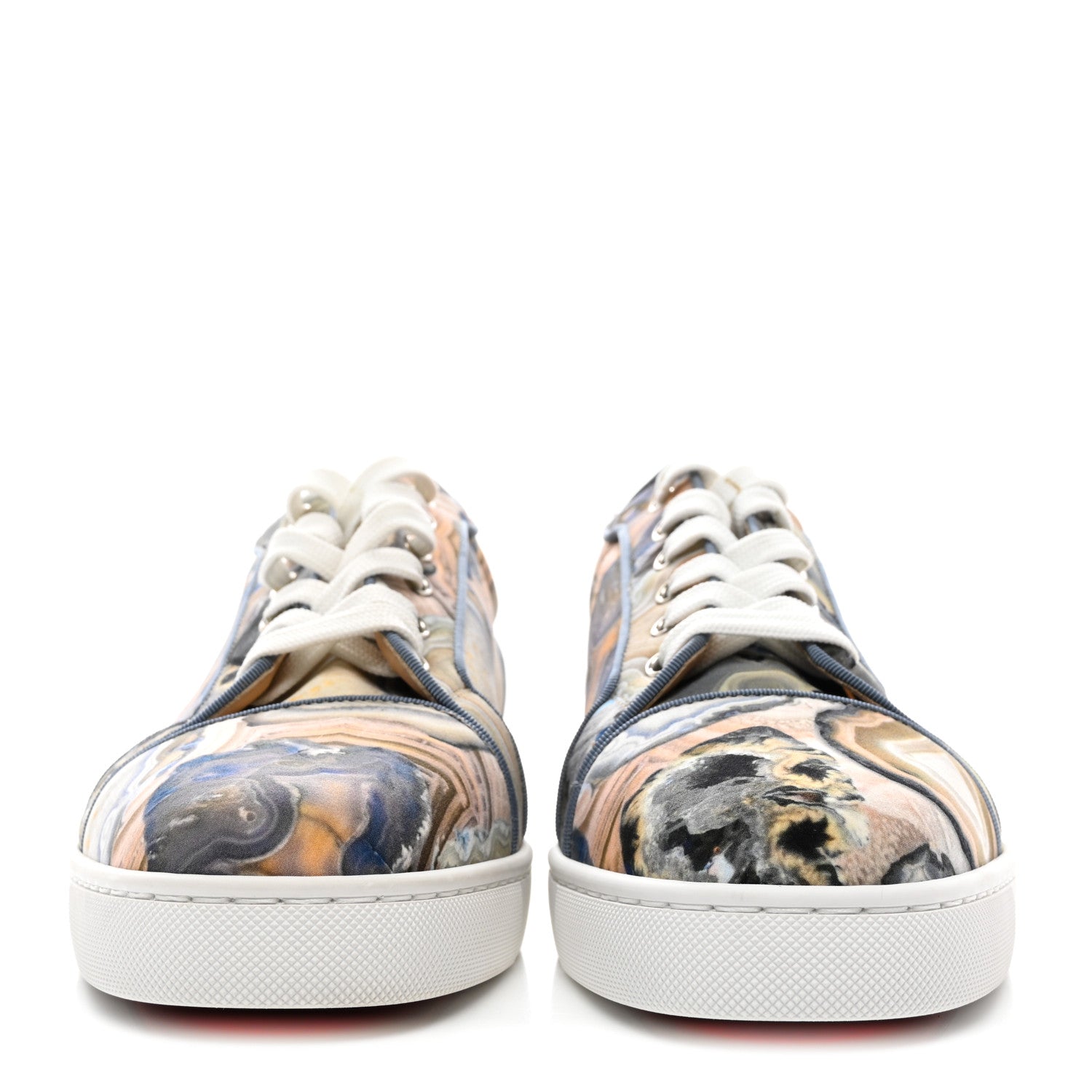 Christian Louboutin Neoprene Staragato Mens Louis Junior Orlato Flat Sneakers 42 Multicolor 2 of 10